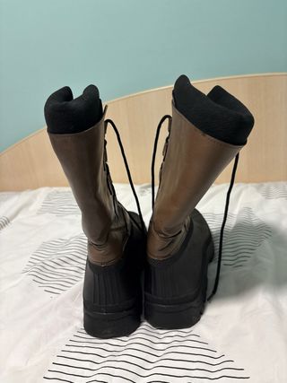 Botas de nieve Berg marrones y negras