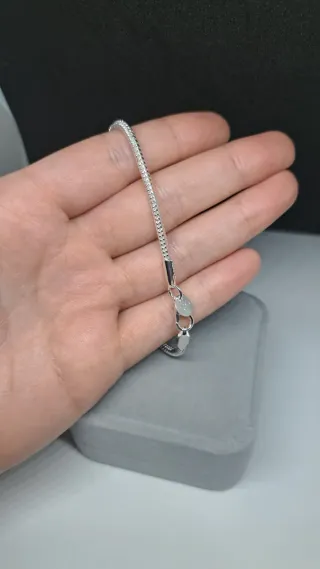 Pulsera Plata de Ley 925 Serpiente