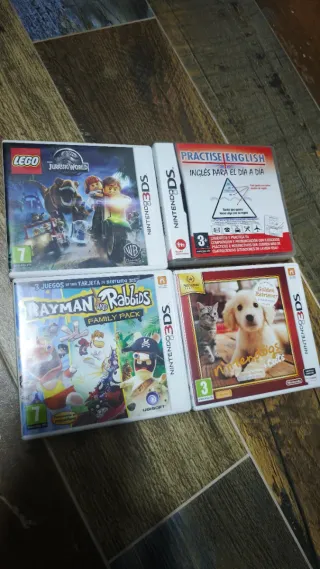 4 giochi Nintendo 3DS: LEGO, Rayman