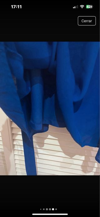 Vestido azul corto Vila Clothes azul talla S nuevo