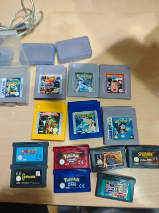 PACCHETTO Nintendo Game Boy Advance e Game Boy Pocket