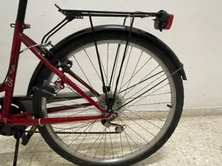 Bicicleta Urbana City 40 Roja
