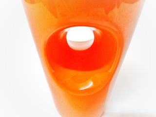 Vaso Cerâmica Sicart Pino Spagnolo Space Age 70s