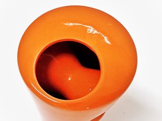 Vaso Cerâmica Sicart Pino Spagnolo Space Age 70s