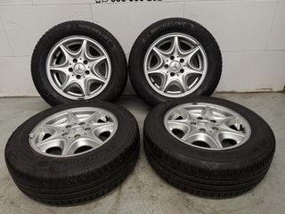 JUEGO LLANTAS 15 PULGADAS 5X112 ORIGINAL MERCEDES