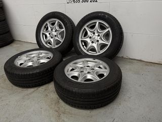 JUEGO LLANTAS 15 PULGADAS 5X112 ORIGINAL MERCEDES