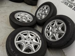 JUEGO LLANTAS 15 PULGADAS 5X112 ORIGINAL MERCEDES