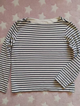 Camiseta Jersey Uniqlo Rayas Manga Larga