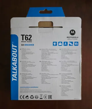 JUEGO 2 WALKIE - TALKIES  T62 MOTOROLA