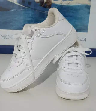 Zapatillas Kappa niña blancas