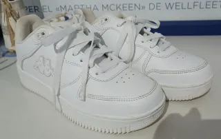 Zapatillas Kappa niña blancas