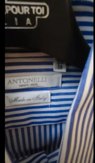 Camicia uomo slim a righe