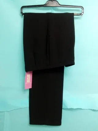 Pantalón vestir mujer negro talla 44