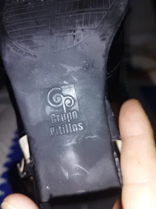 Zapatillas mujer PITILLOS negras