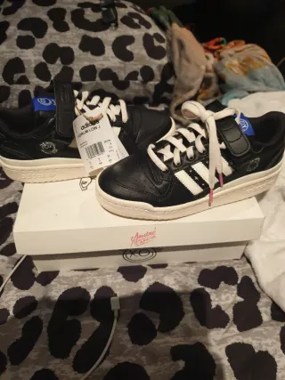 Zapatillas Adidas Forum Low J Talla 38