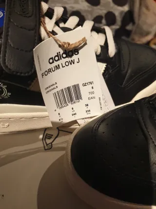 Zapatillas Adidas Forum Low J Talla 38