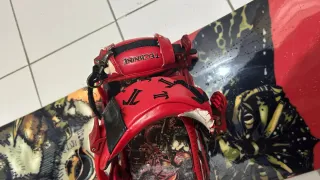 Tabla Snowboard con Fijaciones