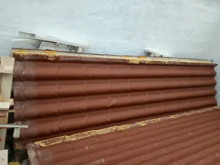 ​5 Paneles Sandwich Imitación Teja