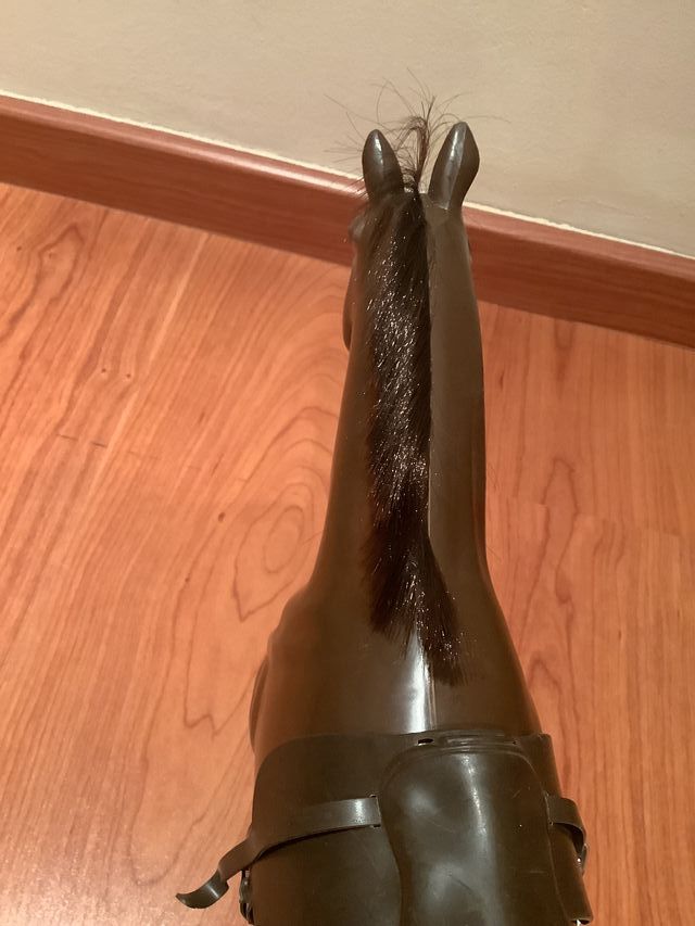 Caballo Original Geyperman con Silla de Montar