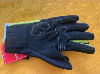 Guantes Gore Windstopper Negro/Amarillo
