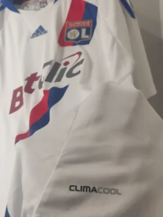 Camiseta Fútbol retro O.Lyon Retro. Toulalan. XL