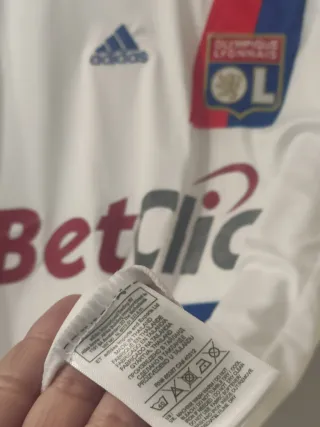 Camiseta Fútbol retro O.Lyon Retro. Toulalan. XL