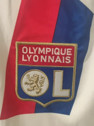 Camiseta Fútbol retro O.Lyon Retro. Toulalan. XL