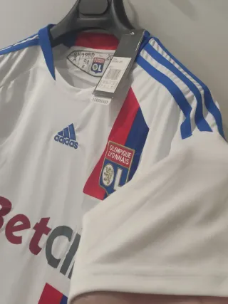 Camiseta Fútbol retro O.Lyon Retro. Toulalan. XL