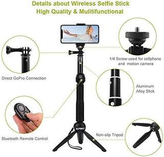 Palo Selfie con Trípode y Control Remoto