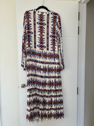 Vestido largo The Kooples estampado talla 2