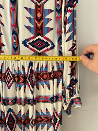 Vestido largo The Kooples estampado talla 2