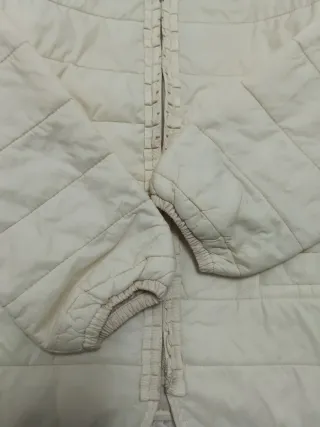 Chaqueta Mango beige entretiempo 11-12 años