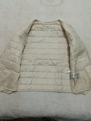 Chaqueta Mango beige entretiempo 11-12 años