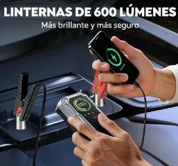 SIN ABRIR Arrancador de Baterias de Coche 8000A