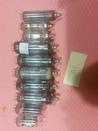 187 Lámparas Válvulas Radio Antiguas