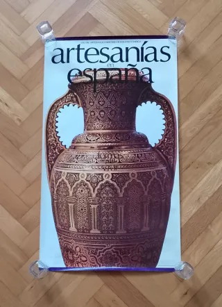 Póster Antiguo Artesanías en España
