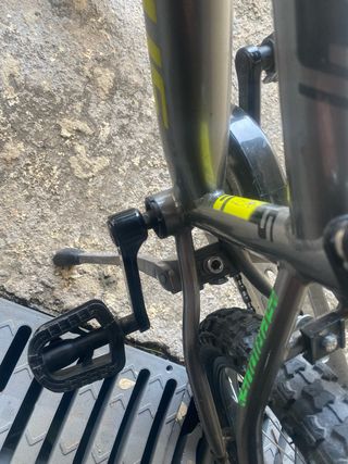 Bicicleta infantil Serious plateada