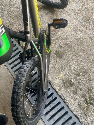 Bicicleta infantil Serious plateada