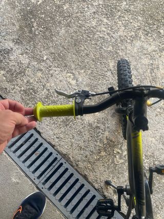 Bicicleta infantil Serious plateada