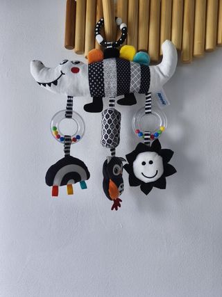 5 materiales de estimulación bebé 0 a 3 meses