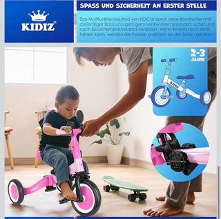 Triciclo Infantil 6en1 (1-5 años) en nuevo estado