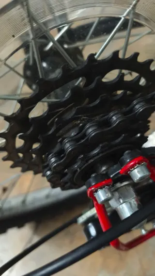 Bicicleta Infantil Roja decathlon