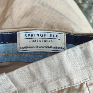 Bermudas Springfield Talla 50 Beige