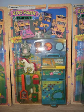 Zoo Park Play Set Vintage 90s bootleg polly pocket