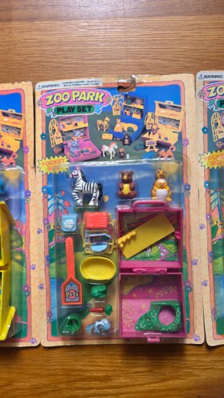 Zoo Park Play Set Vintage 90s bootleg polly pocket