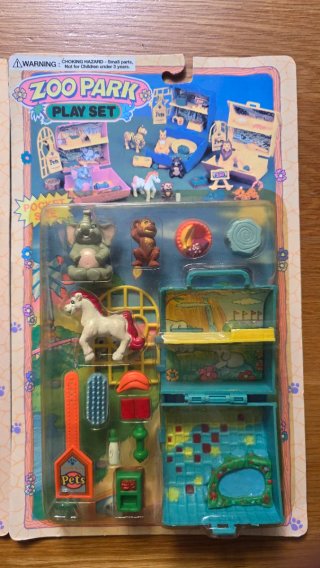 Zoo Park Play Set Vintage 90s bootleg polly pocket