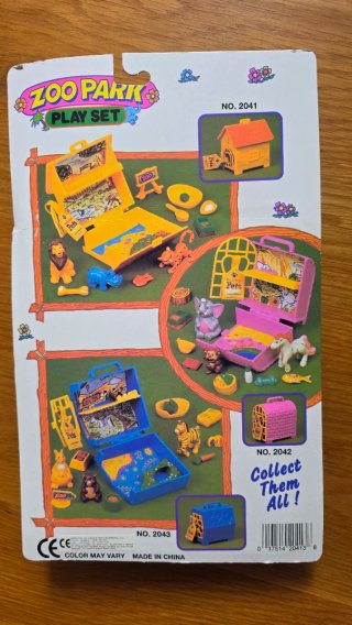 Zoo Park Play Set Vintage 90s bootleg polly pocket