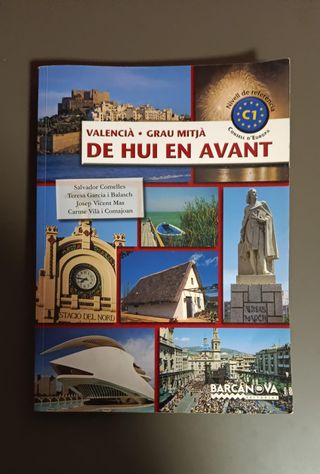 Libro Valencià Grau Mitjà De Hui En Avant