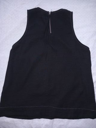 Camiseta negra Stradivarius