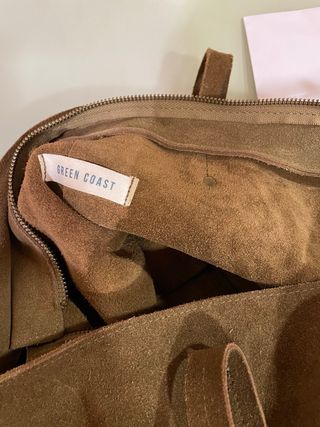 Bolso Tote Piel Vacuno Camel